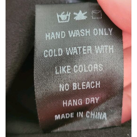 Y2K Babydoll Fairygoth Maxi Dress Small Plunge Sheer Floral Asymmetrical Lace - Picture 14 of 14